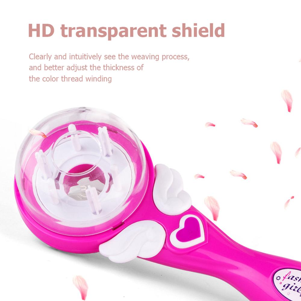 Electric Automatic Hair Braiding DIY Hairstyle Twist Braider Machine Hair braid Weave Roller Toys For Girls