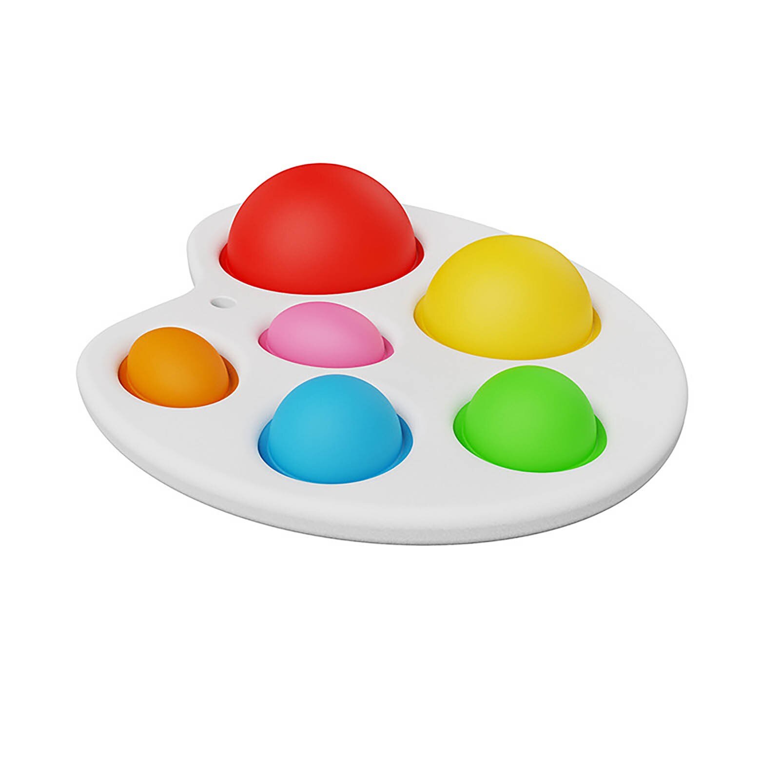 Fidget toys anime Children Adult Simple Dimple Toy Pressure Reliever Board Controller Educational Toy Antistress Stress toy: Multicolor