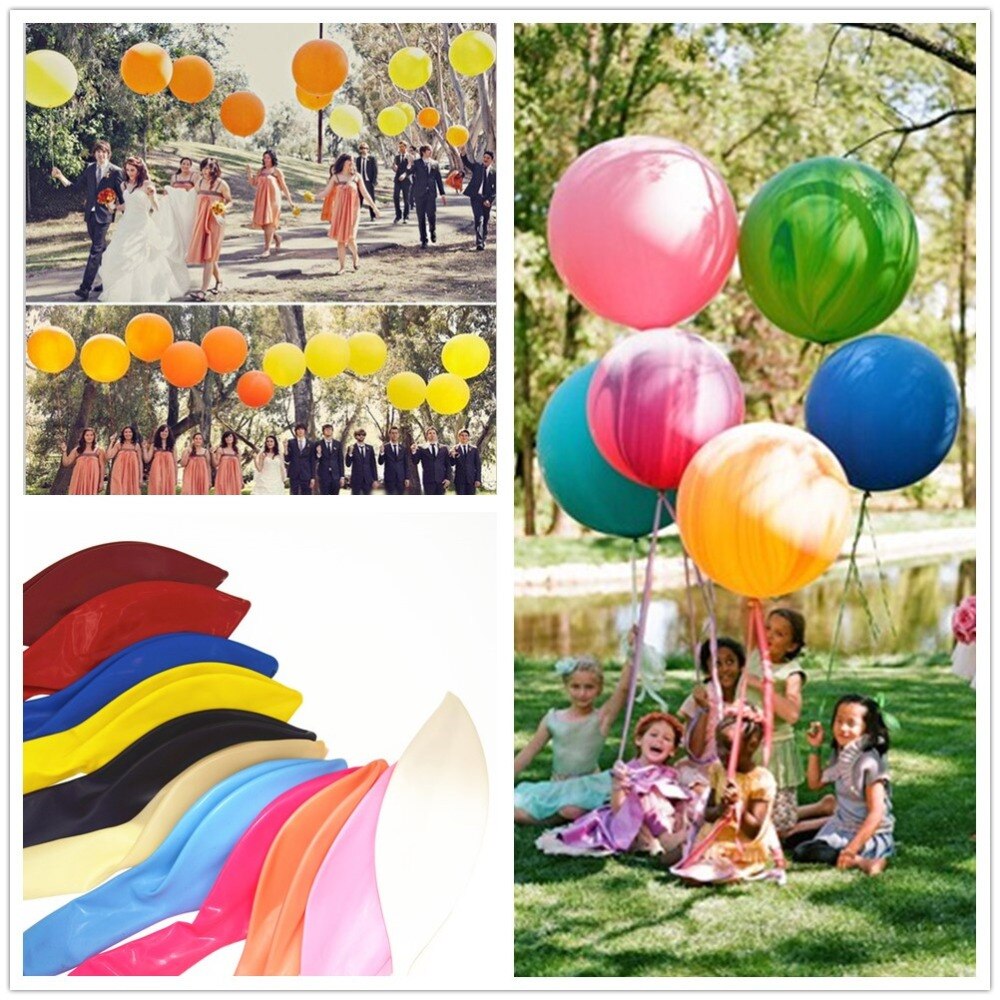 Super Große Große Verdickung Multicolor Latex riesen riesige Ballons Geburtstag Party Hochzeit Decoration45cm 18 zoll