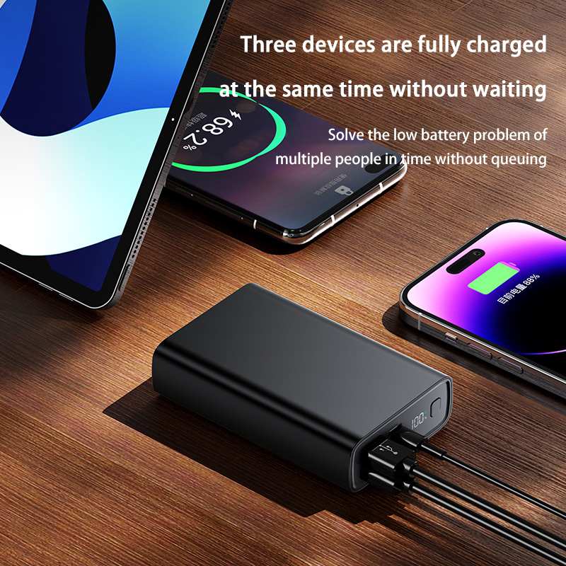 For Xiaomi 120W 100000mAh High Capacity Power Bank 2USB+2PD Fast Charging Powerbank Portable Battery Charger For iPhone Huawei