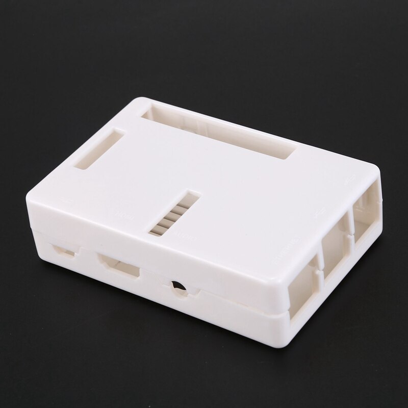 Para Raspberry Pi 3 Modelo B/Raspberry Pi 2 Modelo B, carcasa para Raspberry Pi 3 Modelo B/Raspberry Pi 2 Modelo B, blanco