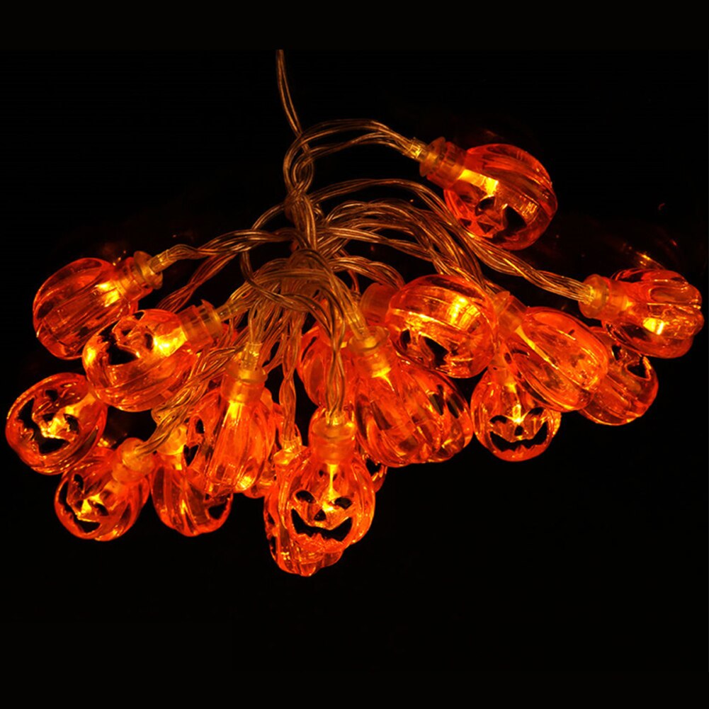 Jardin extérieur décor à la maison Led saisonnier éclairage fil fête à piles Halloween lumières nuit lampe tenture murale