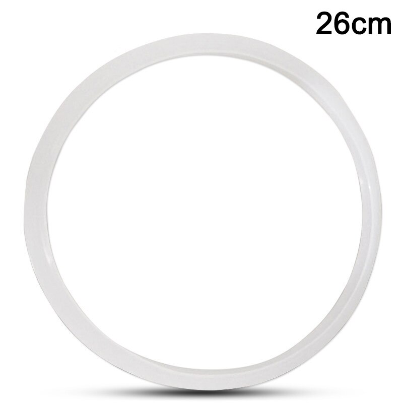 Tryckkokare silikon hög temperatur tätningsring packning utbyte värmebeständig för kök tryckkokare verktyg: 26cm