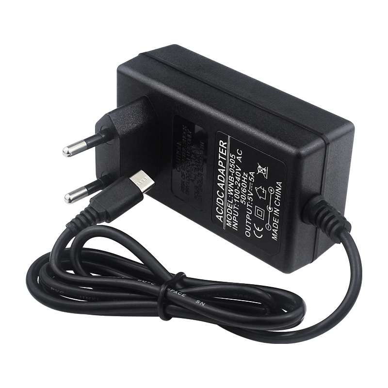 Fuente de alimentación de 5V 5A para Orange Pi 5 Pro / Max / Ultra / Plus / 4A / RV/ RV2 Puerto USB tipo C Enchufe UE EE. UU. Reino Unido Raspberry Pi 5
