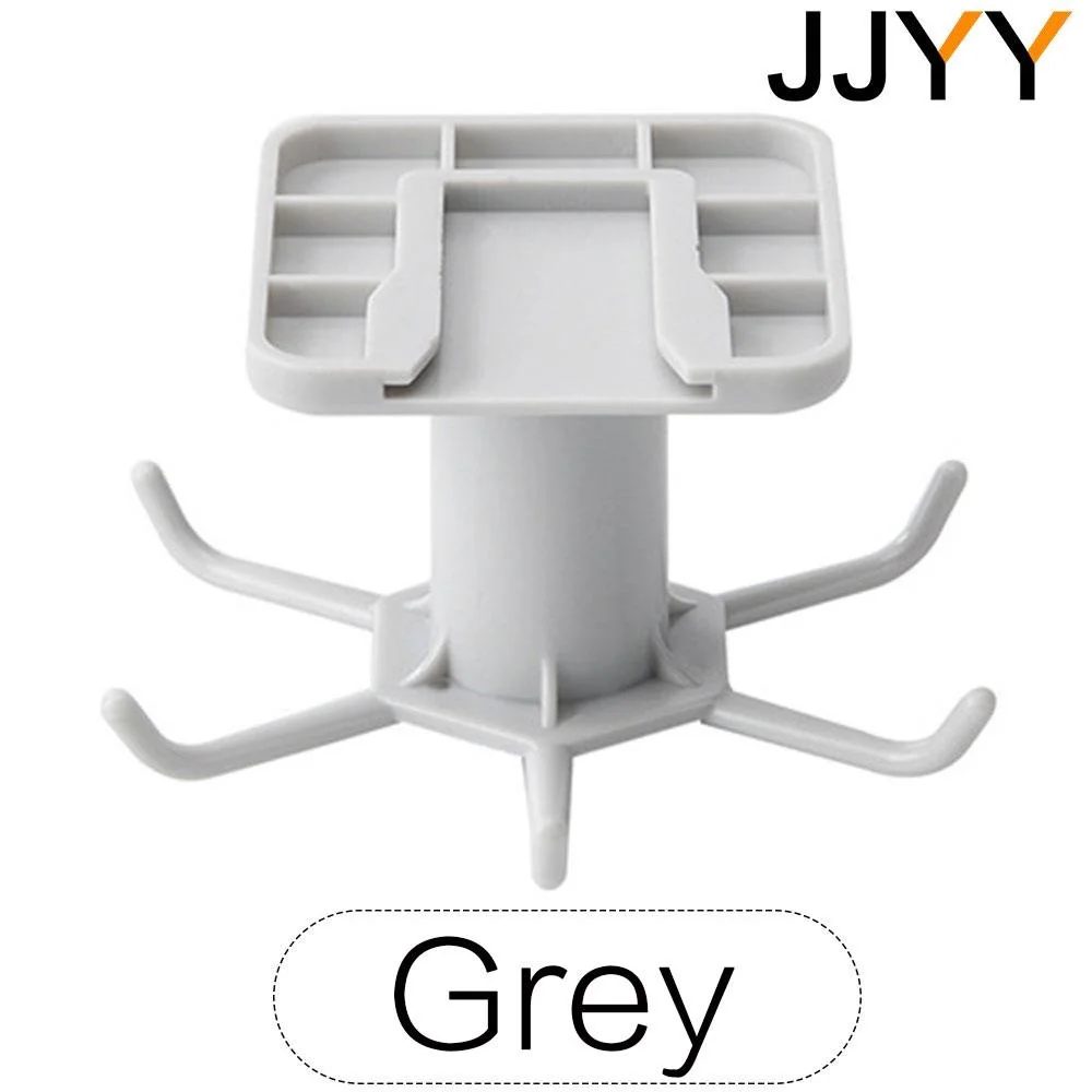 JJYY Keuken Muur Opbergrek Plank Roterende Haken Spatel Lepel Keukengerei Levert Wandmontage Kleverige Haken: Paars Roze