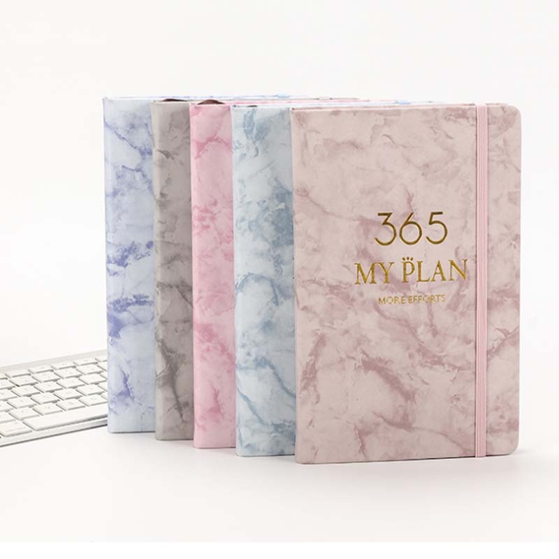 Daily Weekly Monthly Planner Notebook A5 Agenda Organizer Notebook Calendar 365 Days Schedule Notepad Stationery