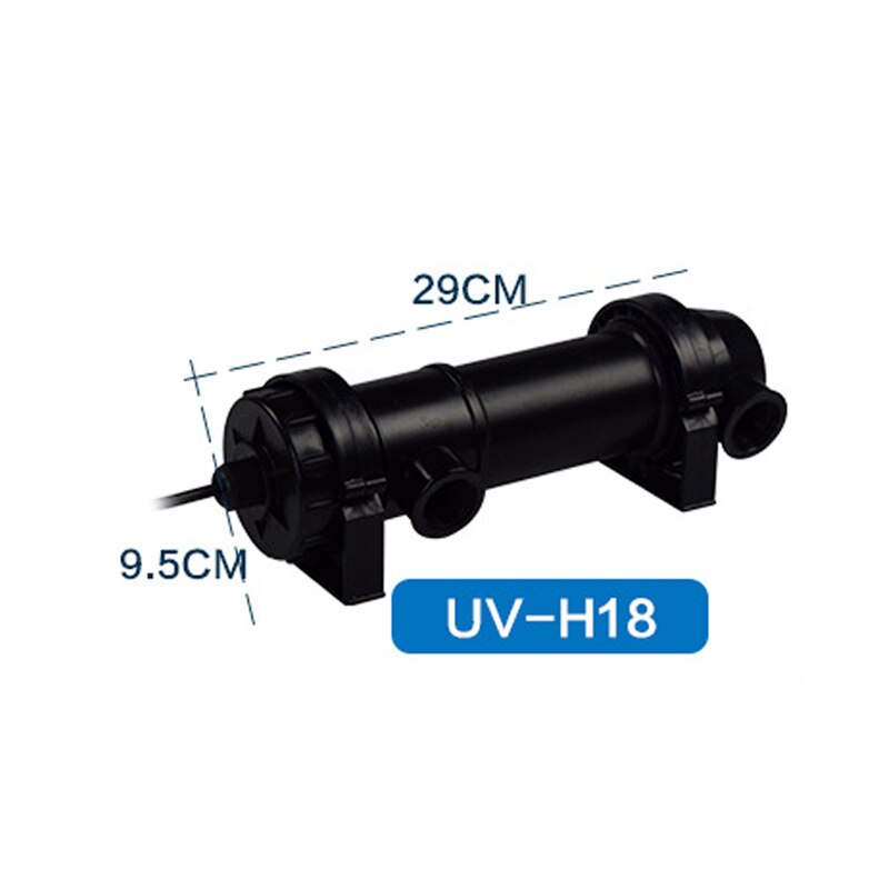 JEBO – lampe de stérilisation UV pour Aquarium, série UV-H H5/H7/H9/H11/H13/H18/H24/H36: UV-H18