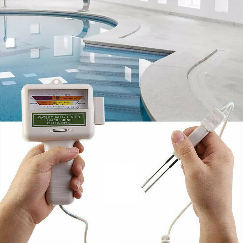 Testing Meter Outdoor Beach Spa Swimming Pool Water High Accuracy Digital PH Tester For Chlorine Level Portable Handheld