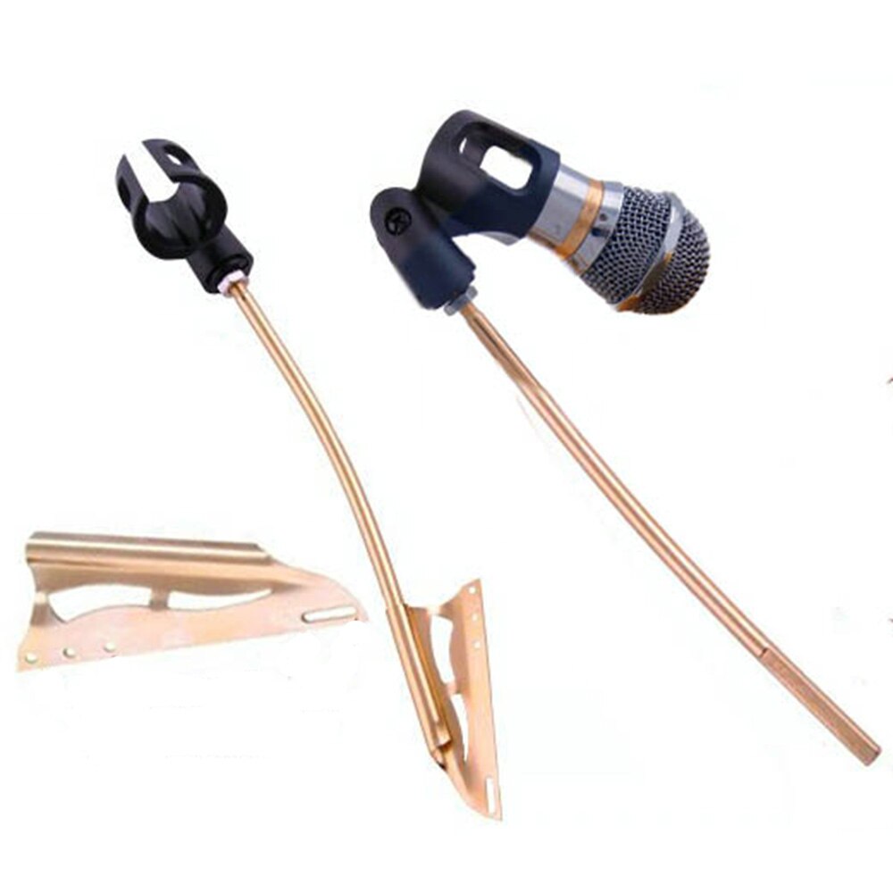 MoonEmbassy Alto Saxophone Microphone Stand Tenor Sax Wireless Microphone Performance Stand Clip Accessories