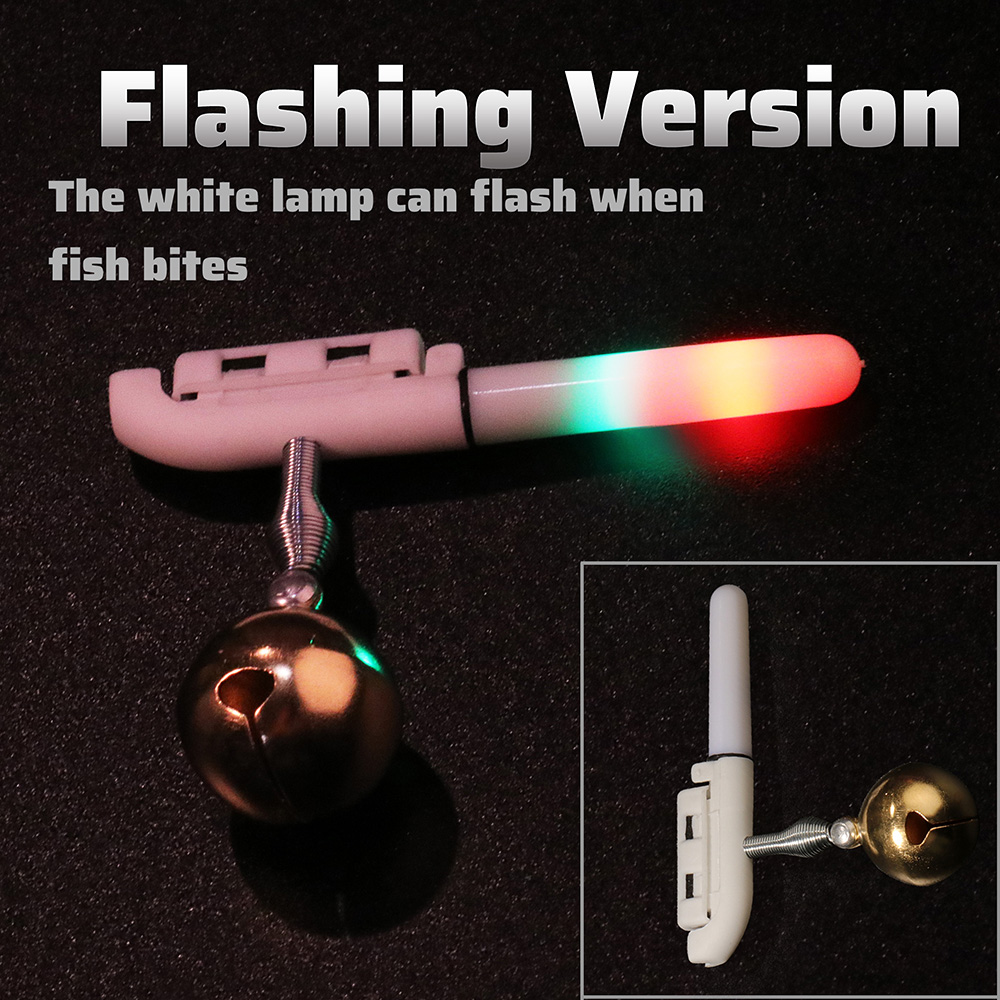 Sonnette d'alarme de morsure de poisson, chargeur USB CR425 3.6V, lampe à capteur de batterie, Kit d'outils de nuit lumineux, tige de Pesca, matériel lumineux, Flash LED