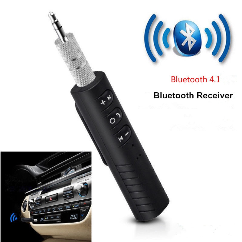 Bluetooth Ontvanger Auto Bluetooth Aux 3.5 Mm Muziek Bluetooth Audio Receiver Handsfree Call Auto Zender Auto Adapter