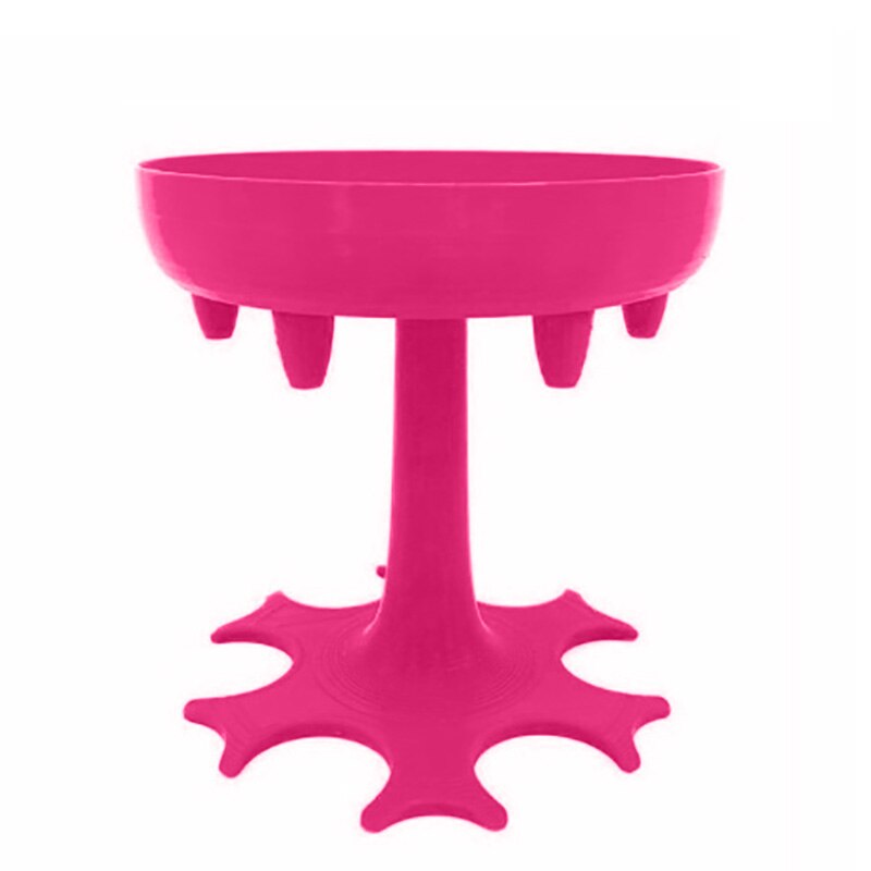 Dozownik robić alkoholu 6 kieliszek robić wina Whisky dozownik piwa uchwyt robić picia gry narzędzia na boże narodzenie strona główna bar kieliszek: różowy okrągły Pillar
