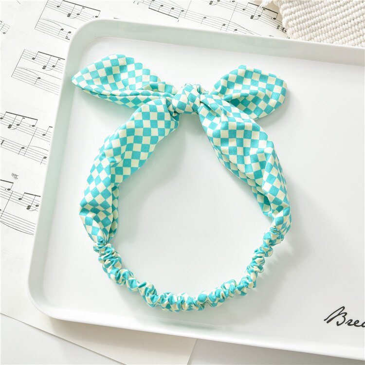 1 PC Winter Warm Ear Warmer Headwrap Xmas Girls' Crochet Headband Knitted Bow Hairband Hair Band Accessories