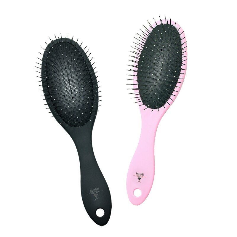 Fenice-peine cortador de pelo para mascotas, herramienta de corte con nudo abierto, aguja de acero, cepillo de pelo largo, suministro de aseo para perros y gatos