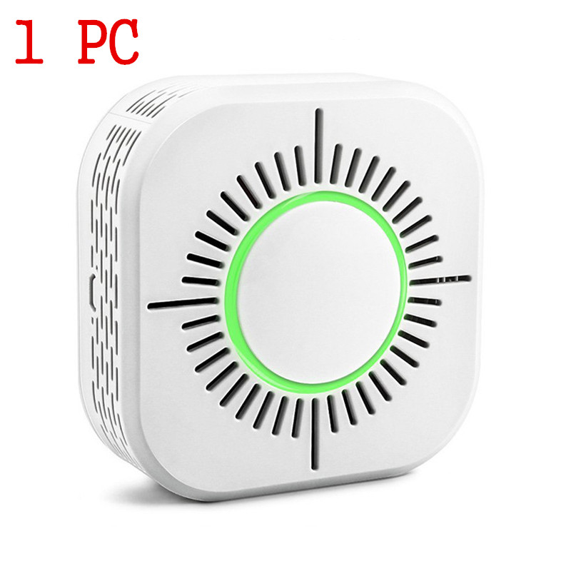 Smoke Detector Wireless Fire Alarm Home Security 433MHz Fire Alarm Sensor System Cordless Smoke Sensor: Default Title