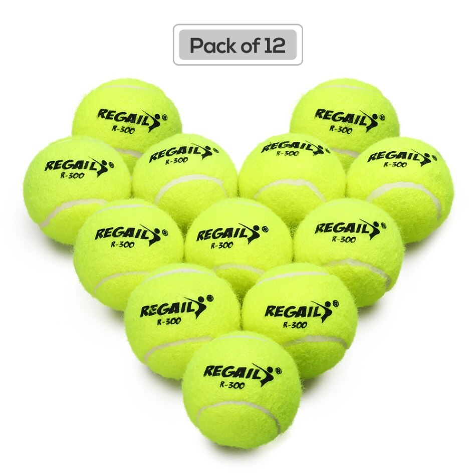 Bolas De Tênis Bolas de Tênis sem pressão com Malha de Esportes ao ar livre Saco de Formação Prática de Salto de Borracha Bolas De Tênis Bolas de Brinquedo do animal de Estimação: 12pcs