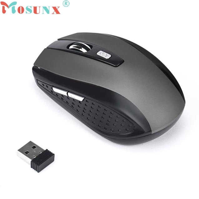 Russian 2.4GHz Wireless Gaming Mouse USB Receiver Pro Gamer For PC Laptop Desktop 9824