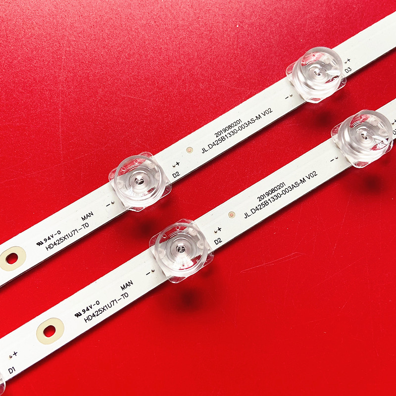 Tiras de retroiluminación LED para Hisense 43a7300f 43a7100f 43ae7000ftuk 43A7100FTUK H43a7300ftuk JL.D425B1330-003AS-M_V02 hd425x1u51