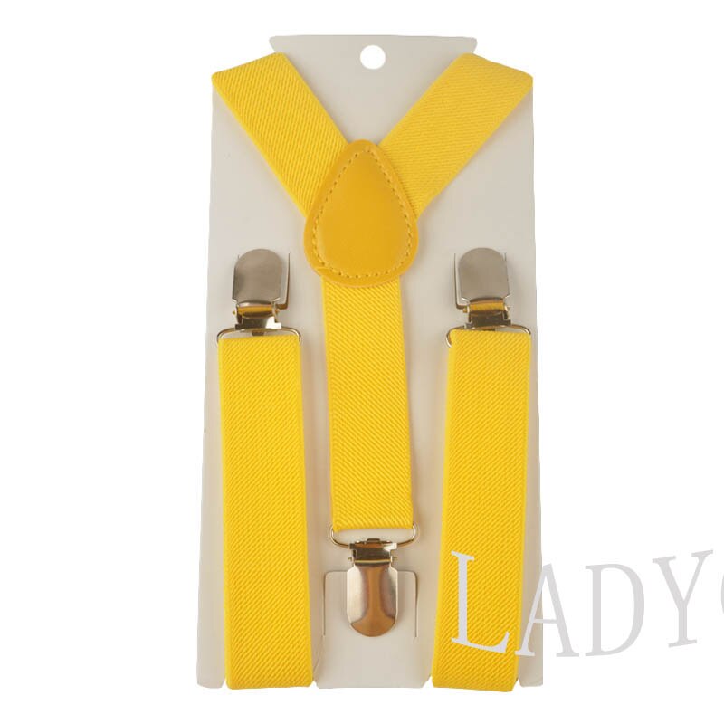 Soild Color Children Belt Baby Boys Girls Suspenders Clip-on Y-Back Braces Elastic Kids Adjustable suspenders suspenders: a22