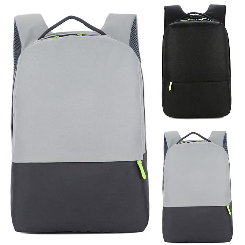 Casual Business Laptop Backpack For Men Male Simple Black School Backpack Bookbag Boys Teens Travel Satchel Rucksacks