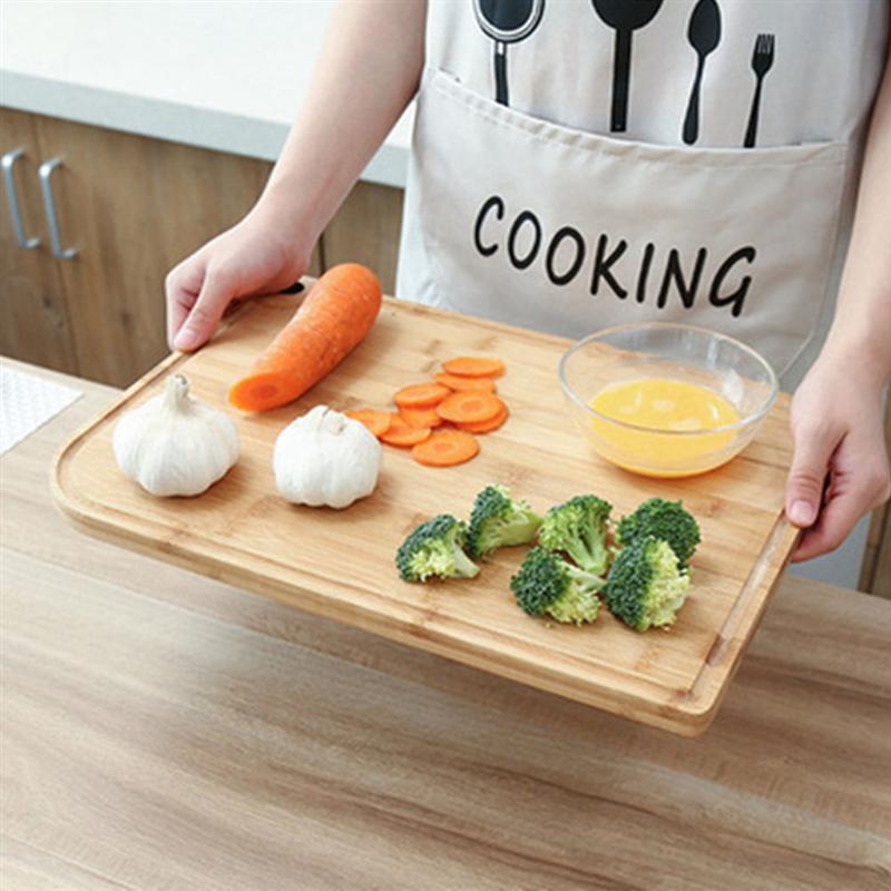 1pc Kitchen Cutting Board Useful Chopping Board Kneading Board Solid Wood Cutting Board "Panel Cutting Board"