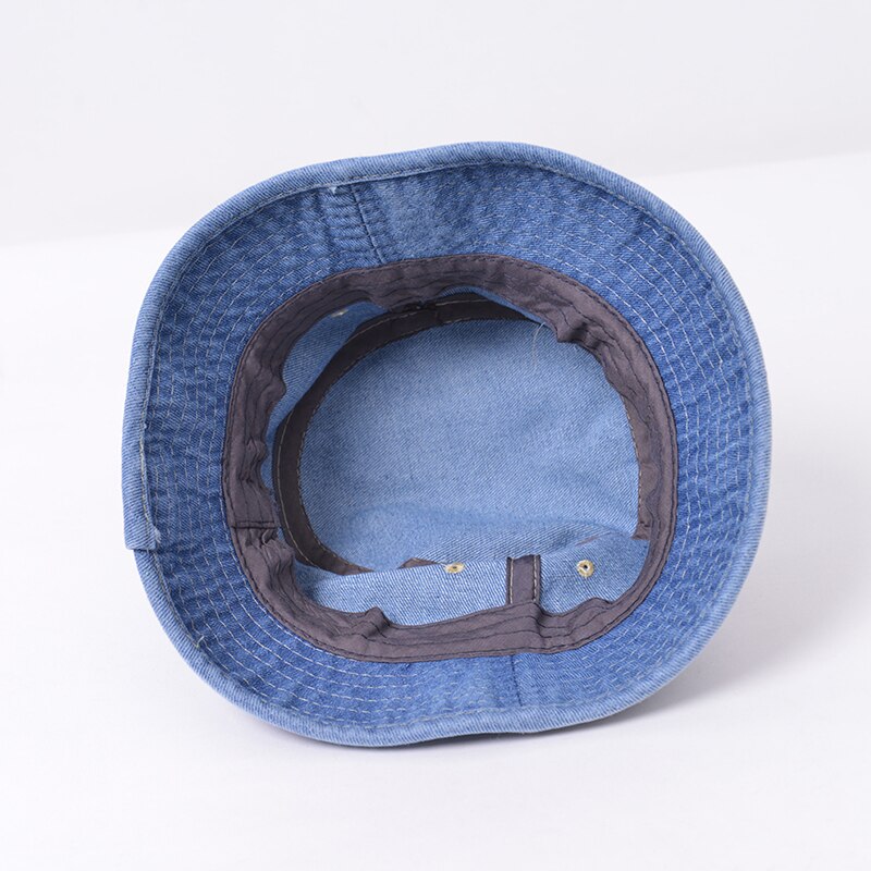 Nuovo 2021 cappello da pescatore pieghevole cappello da pescatore in Denim lavato cappelli Unisex moda Bob Caps Hip Hop Gorros uomo donna cappello da pescatore Panama