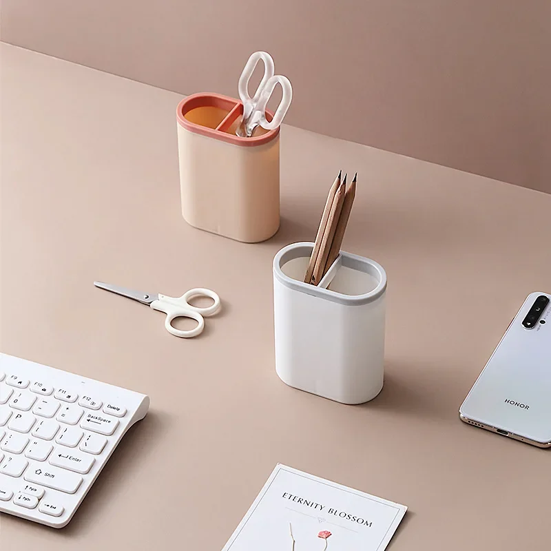 Desk organizer, Office desktop, multifunctional, simple storage pen holder, station organizer pen holder