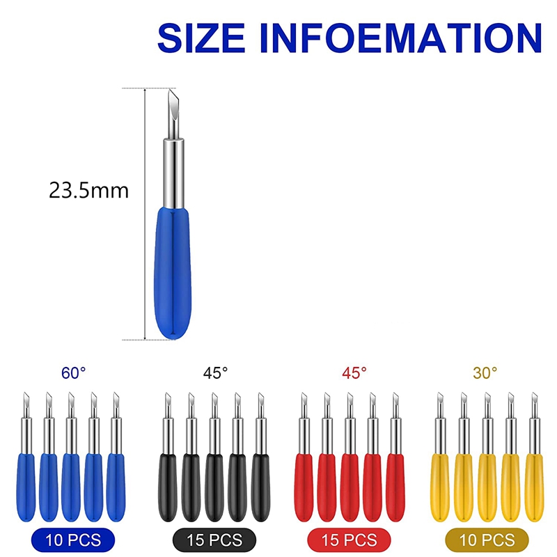 Cutting Blades For Cricut Explore Air/Air 2 Maker Expression Fine Point Blade Tool For Vinyl Fabric Cutting Machine