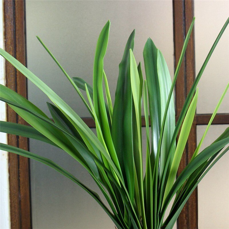 DIY Orchidee Blatt Künstliche Blumen Real Touch Künstliche Orchidee Blatt Blume Anordnung Quelle Material Art Home dekoration