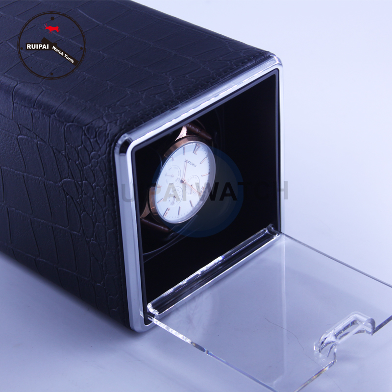 Draagbare Lederen Horloge Winder 3 Modi Mechanisch horloge Automatisch Horloge Winder