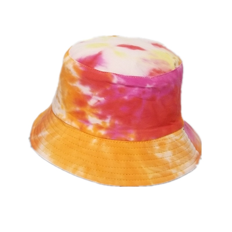 Unisex sommar vändbara svart vit regnbåge färg tryckta fiskare kepsar hink hattar gorro pescador män kvinnor