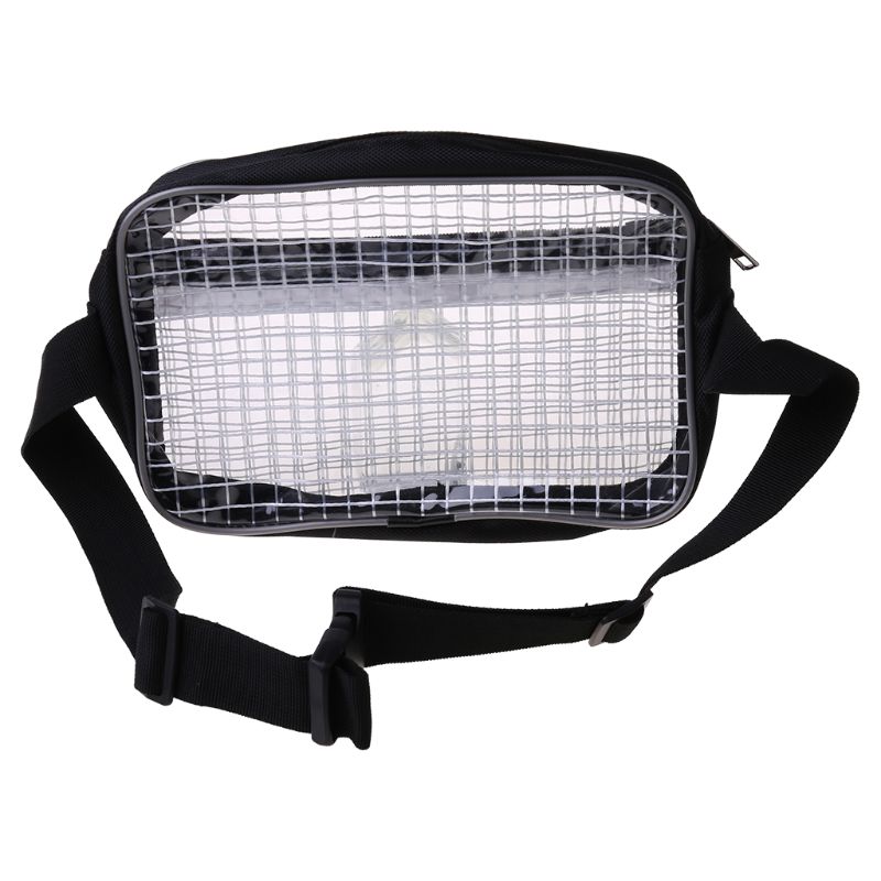 Anti-estática sala de limpeza limpar saco de ferramentas capa completa pvc para engenheiro cintura saco fanny pacote lx9f