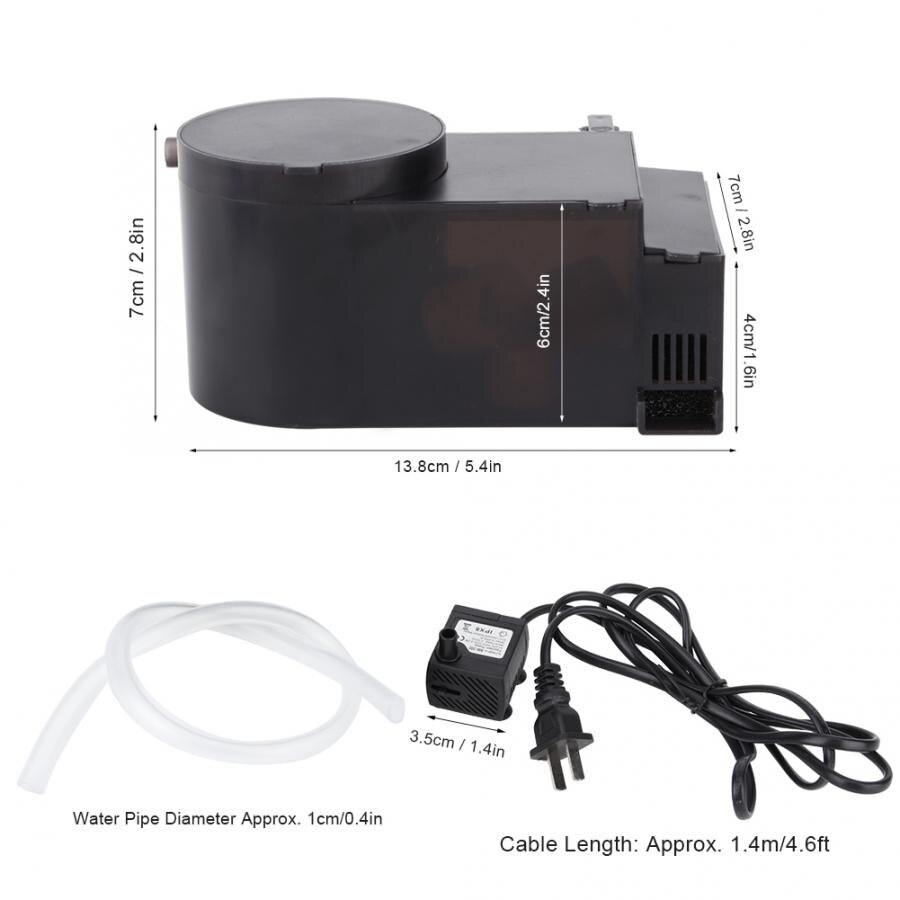 Co2 kleppen diffuser super stilte aquarium vis schildpad tank 4 in 1 filterpomp waterreiniger (cn stekker 220-240v)  aquarium  co2