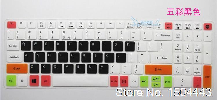 15.6 inch laptop Keyboard Cover Protector Skin for Acer E5 573G E5-573 V3-575G V3 575