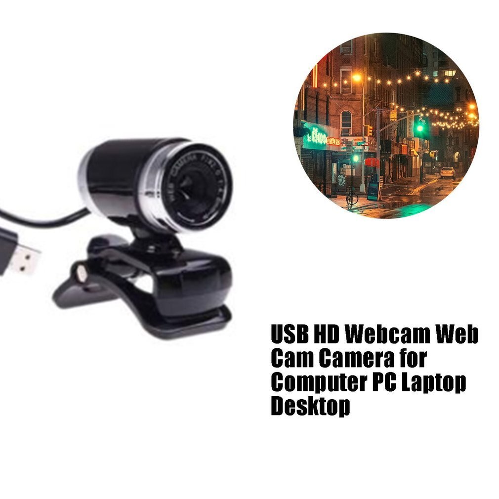 Manuel justerbar brændvidde usb hd webcam kraftfuldt webkamera kamera med mikrofon til computer pc laptop desktop