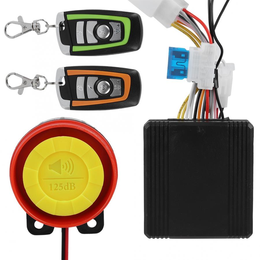 Bärbar gps 12v motorcykel stöldskydd larmsystem fjärrkontroll motorstart universell aktivitet