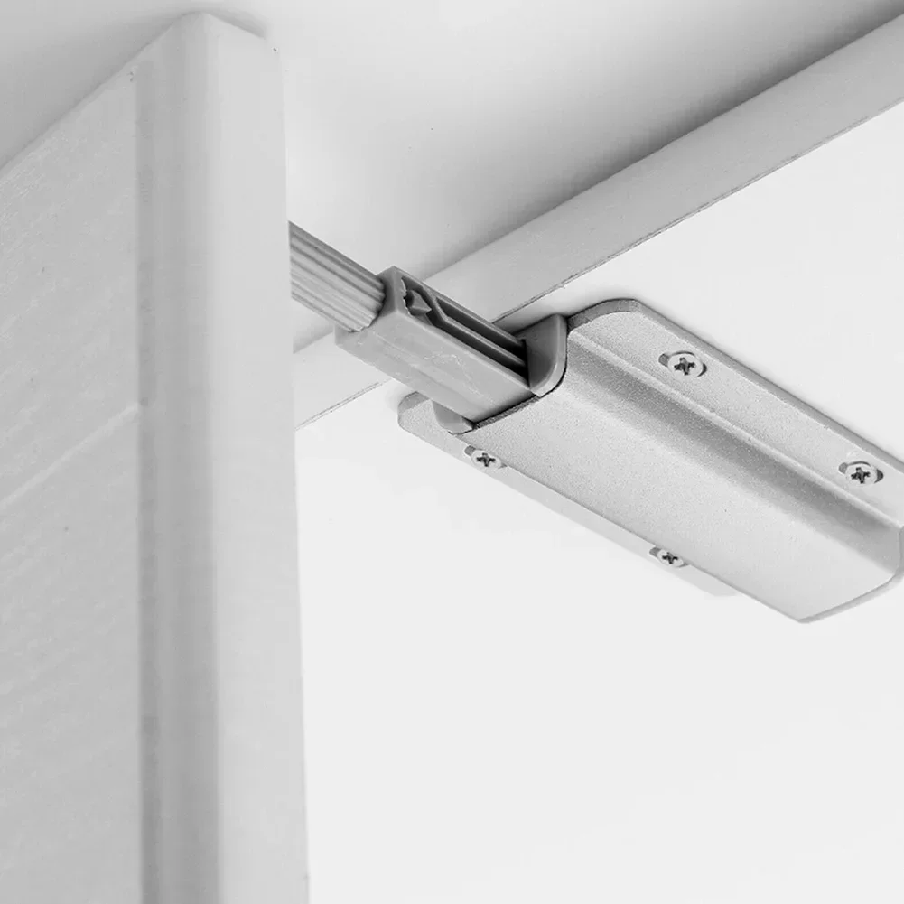Heavy Duty Metal Push To Open Catch Cabinet Door Kitchen Wardrobe Hardware Aluminum Alloy Magnet Catch System Damper Buffer
