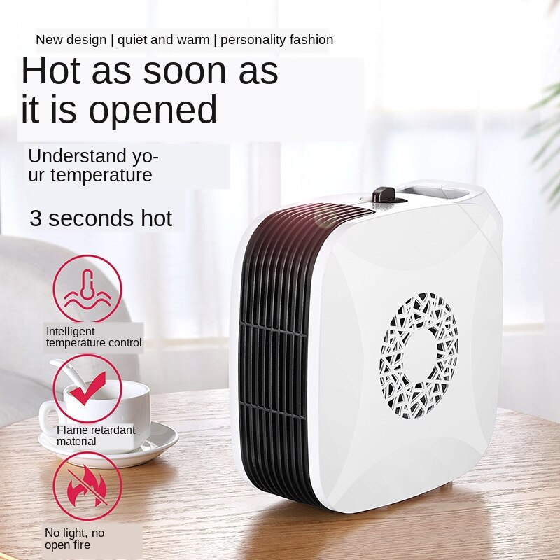 Draagbare Elektrische Kachel Ventilator Kachel Desktop Huishouden Muur Handige Verwarming Kachel Radiator Warmer Machine Voor Winter