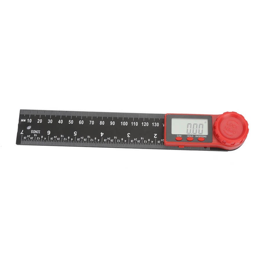 0-360° Digital Angle Finder Ruler Protractor Measure Meter Stainless Steel GD