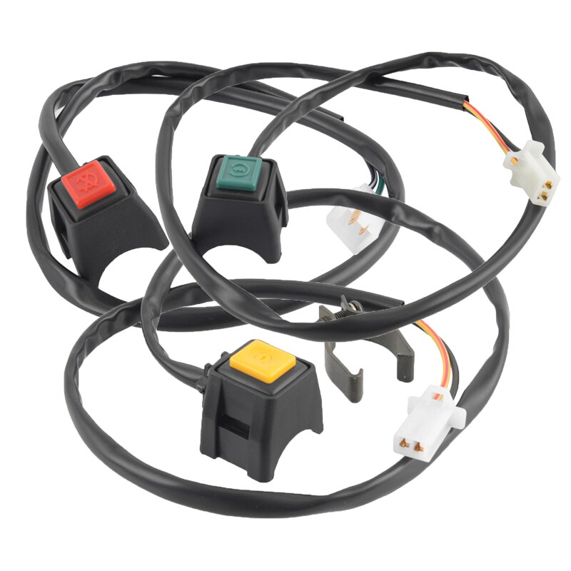 Motocykl kierownica przełącznik motocykl moc zapłonu początek przełącznik przycisk dla Yamaha Honda Ktm Suzuki uniwersalny ATV Dit rower