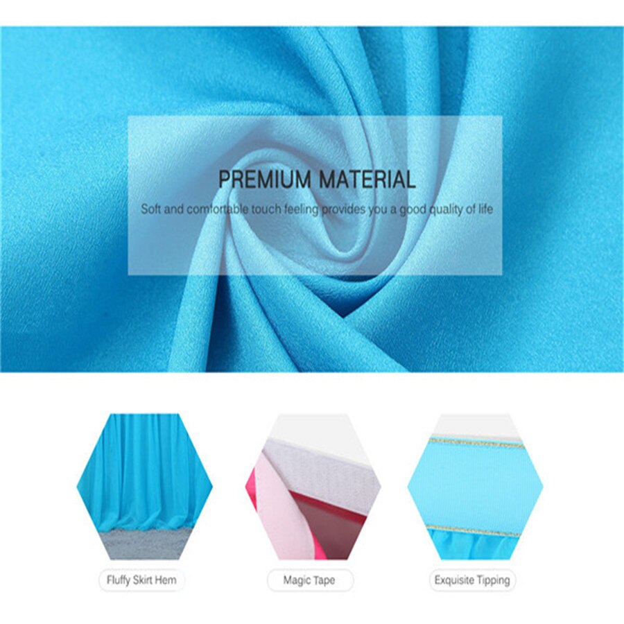 183 x77 cm Wedding Party Tutu Tulle Table Skirt Cover Tableware Cloth Baby Shower Party Home Decor Table Skirting Birthday Party