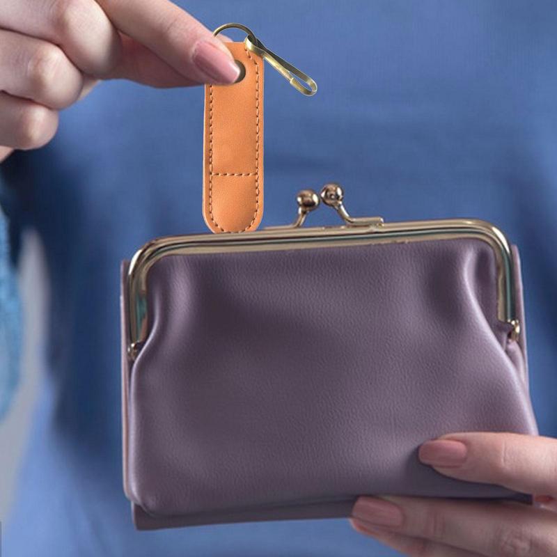 Sim Kaarthouder Pu Lederen Verwijdering Ejector Pin Tool Opslag Pouch Met Afneembare O-Ring Draagbare Telefoon Kaart Tas kerstcadeaus
