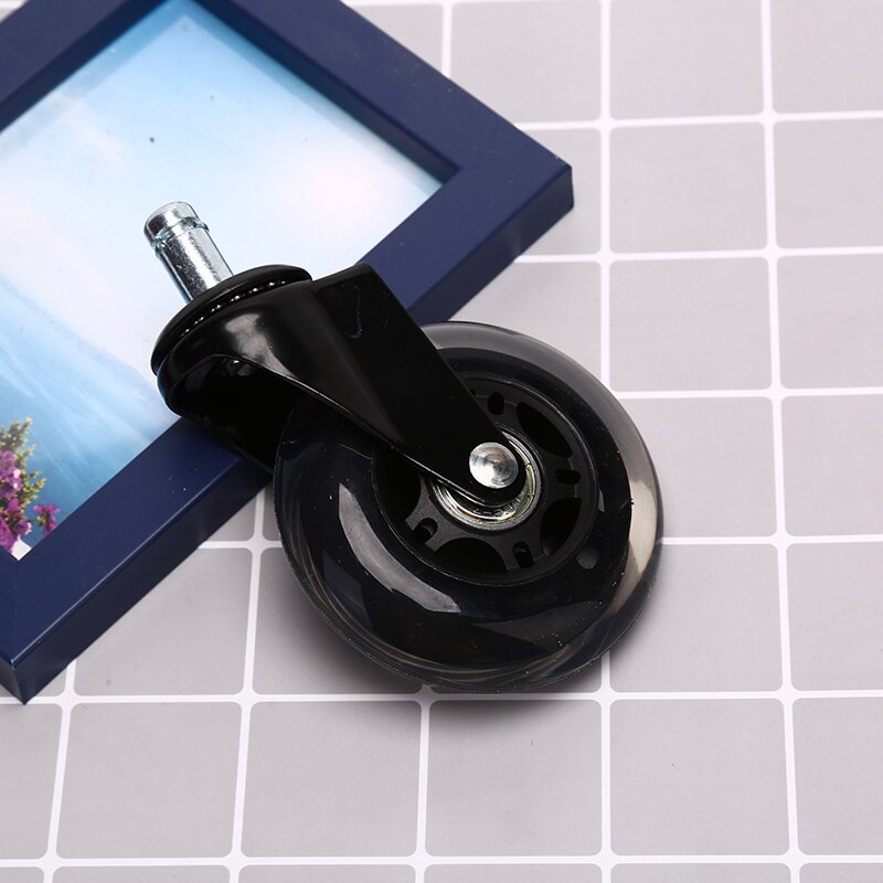 Office Chair Caster Wheels Roller Rollerblade Style Castor Wheel Replacement