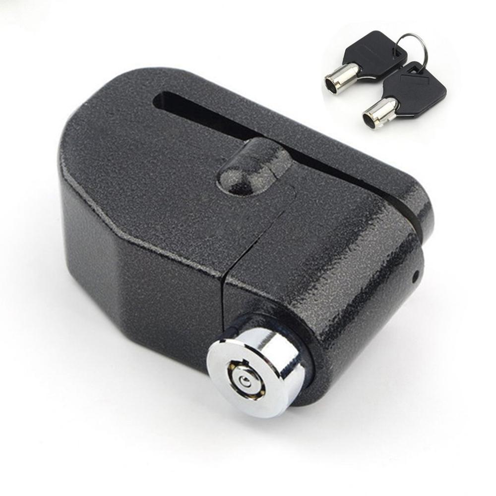 120Db Aluminium Legierung Disc Bremse Motorrad Lock Laut Alarm Sicherheit Warnung Sicherheit Anti diebstahl Bremsscheibe Zubehör