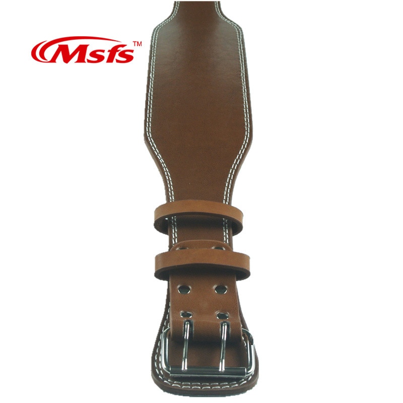 Weightlifting Belt PU Leather Gym Fitness Dumbbell Lumbar Support Crossfit Musculation Weight Lifting Belt