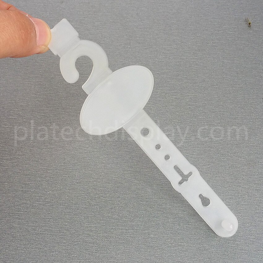 HK12 Plastic PP Leather Belt Products Package Display Hanging Clip Buckle Clasps For Garments Accessories On Pegs Hooks 200pcs