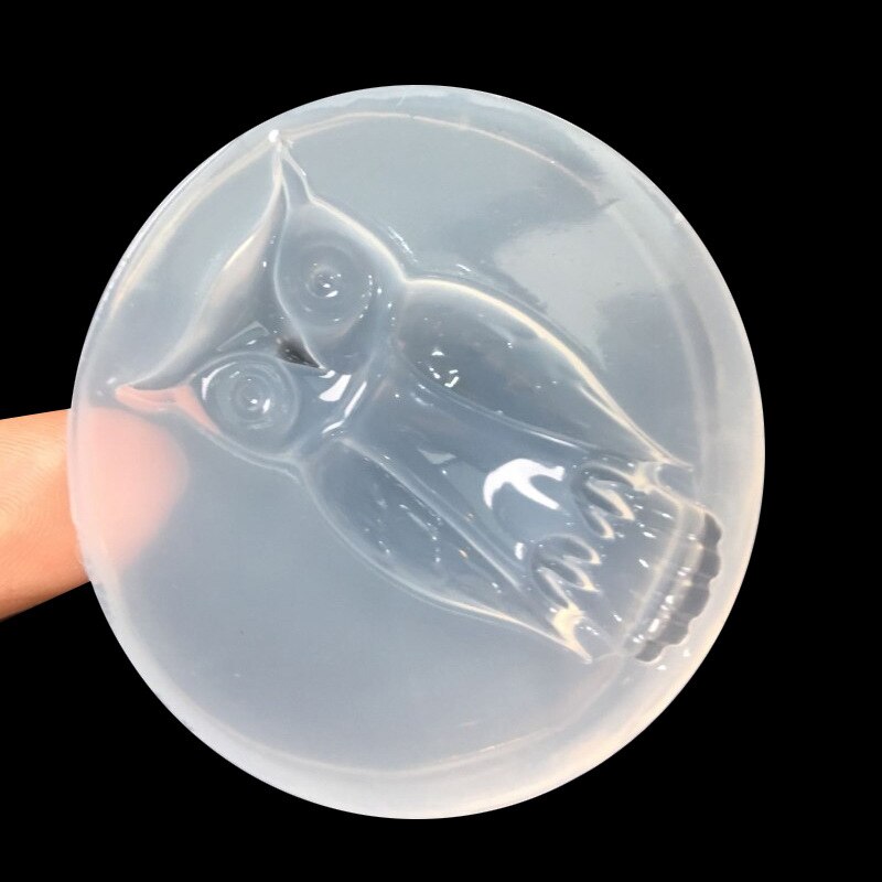 Moule en résine liquide UV pour bijoux, 1 pièce, moule en résine liquide pour la fabrication de chauve-souris, hibou, araignée, Animal, breloques à assembler soi-même