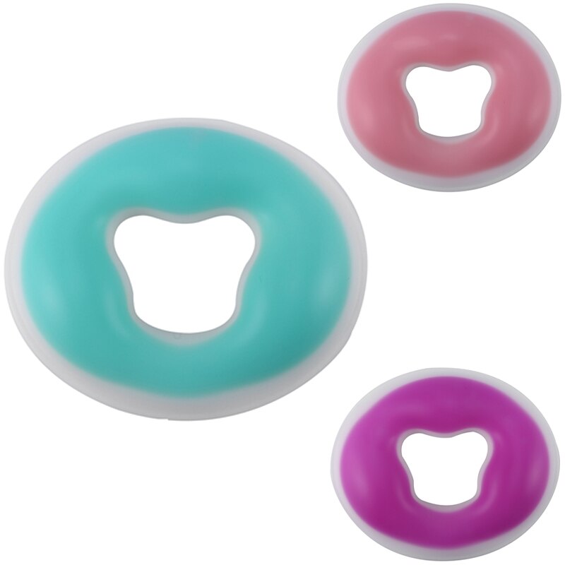 Spa Siliconen Latex Schoonheid Kussen Ronde Massage Kussen Gezicht Body Massage Relax Cradle Gel Pad