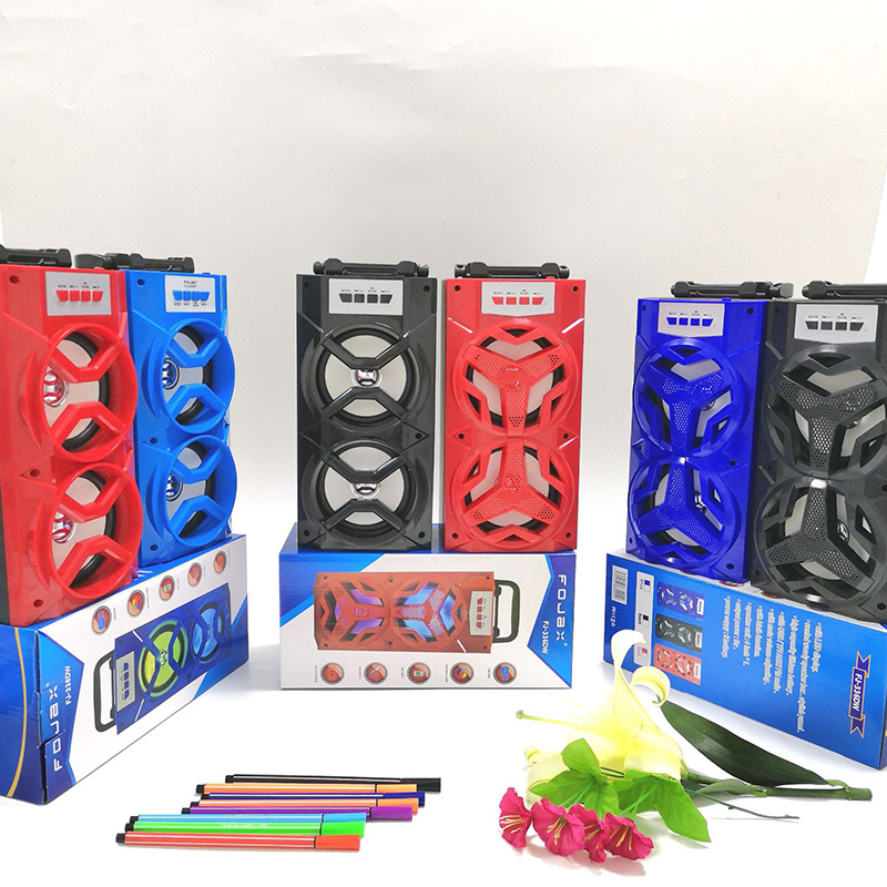 Computer Randapparatuur Geluid Bluetooth Compatibel Luidsprekers Ondersteuning Tf Card Aux Fm U Disk Outdoor Dance Draadloze Draagbare Subwoofer