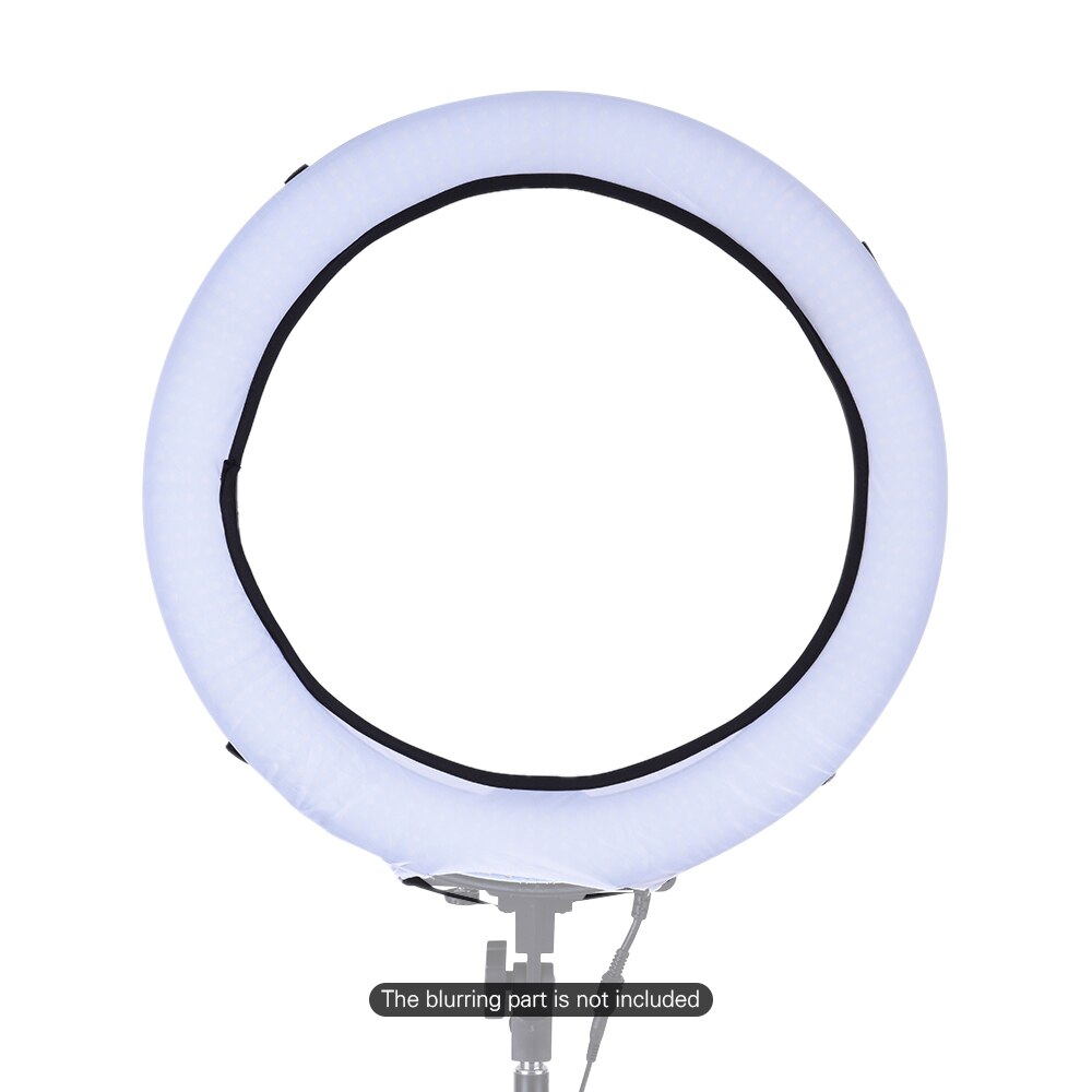 Andoer Fotografie Video Flash Speedlite Licht Zachte Flash Diffuser Doek voor Andoer LA-650D Elke 18 "Ring Fluorescerende Flitslicht